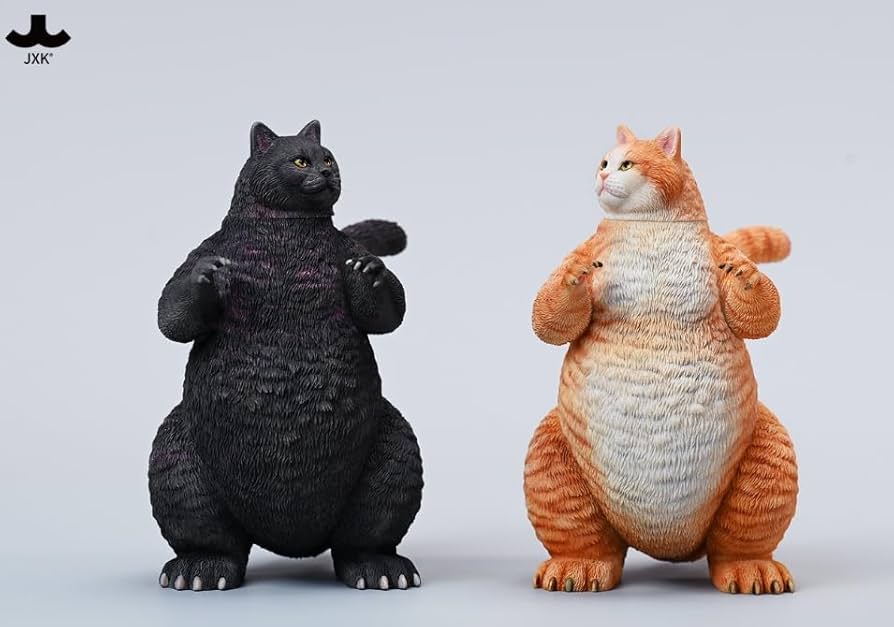 Amazon | JXK ゴジニャン 動物 置物 cat ネコ好き プレゼント